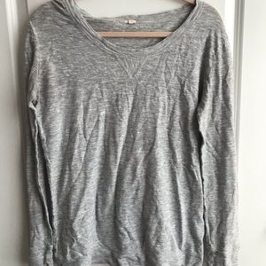 Lightweight J. Crew gray sweater